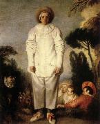 Jean-Antoine Watteau Gilles or Pierrot Germany oil painting artist